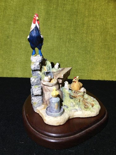 Border Fine Arts Cockerel James Herriot Colección Grande Firmada por D. Walton 1988 - Imagen 6 de 12