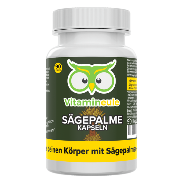 SäGepalme Kapseln - 450 Mg - Vegan - Hochdosiert - Vitamineule-image