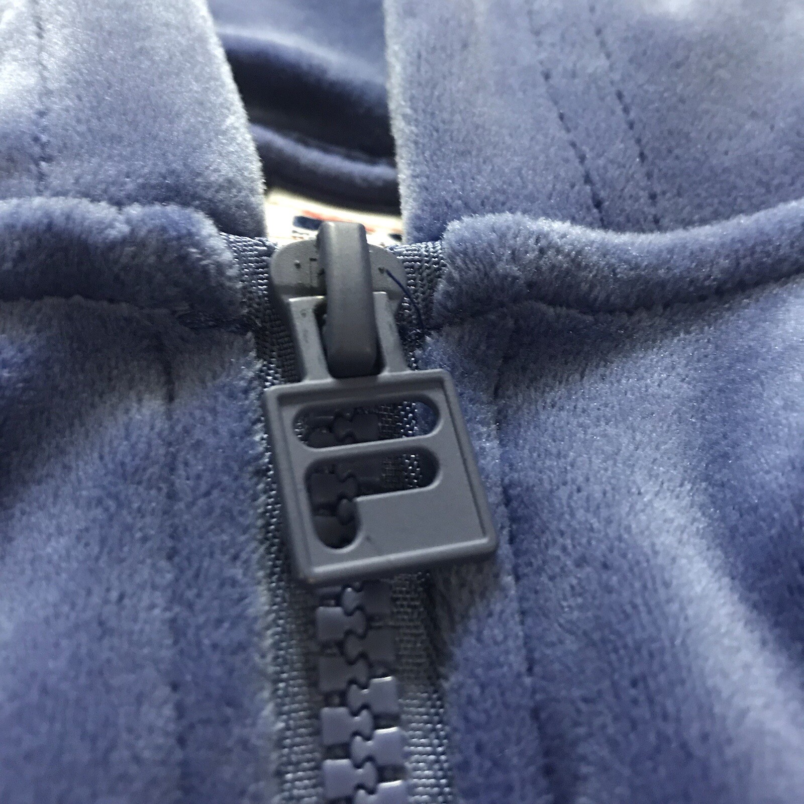 Felpa con cappuccio Fila donna viola medio velluto 1 2 cerniera logo ortografico