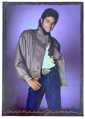 Beat It Thriller Michael Jackson Vintage 1984 ORIGINAL 20'' x 28'' Poster D20