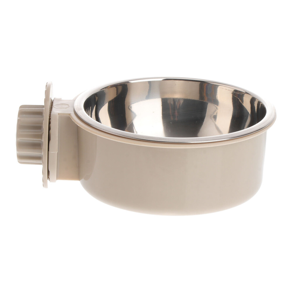 Dog Crate Water Bottle Dispenser Parrot Travel Cage Pet Feeding Bowls