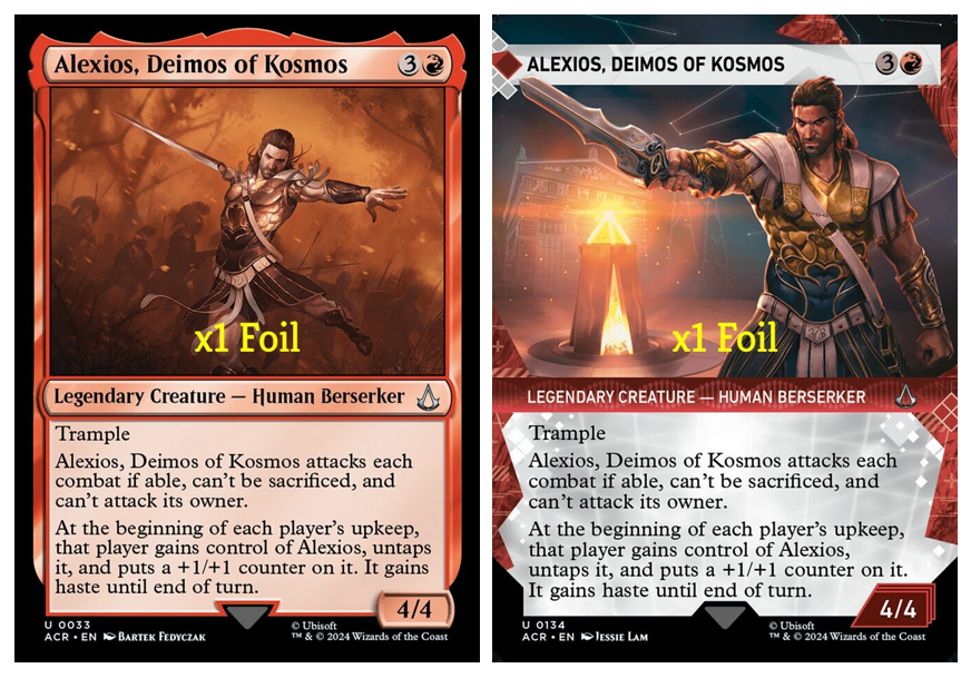 alexios mtg card 401 Games Canada - Alexios, Deimos of Kosmos