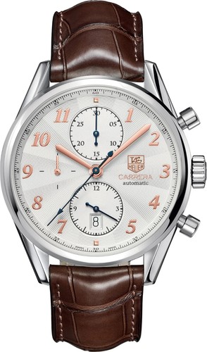 TAG Heuer Carrera FC6291 brown leather watch strap CAS WV WAS WAR CV CAS 20mm - Picture 17 of 24