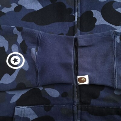 ウ*リ様 A Bathing Ape 青系カモフラージュ M A BATHING APE｜ア ベイシング エイプのトップス（ブルー