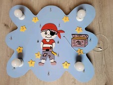 Deckenlampe Kinderzimmer LED Pirat handgefertigt Deckenleuchte