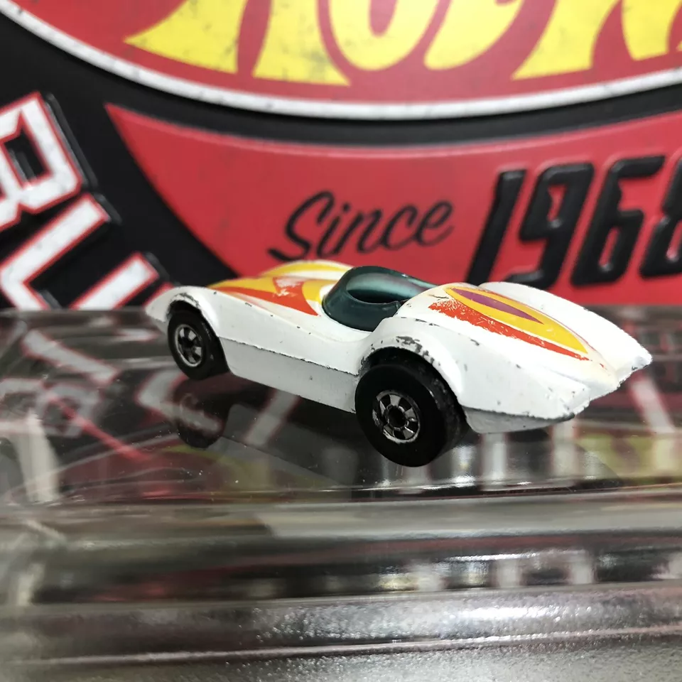 Vintage Hot Wheels 1976 SECOND WIND Hong Kong Black Wall Tires  - Image 3 of 4