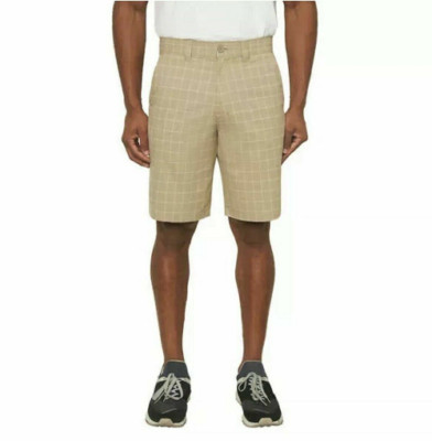 HANG TEN MEN'S STRETCH COMFORT WAISTBAND  WALK SHORTS (PELICAN, 30W) NWT