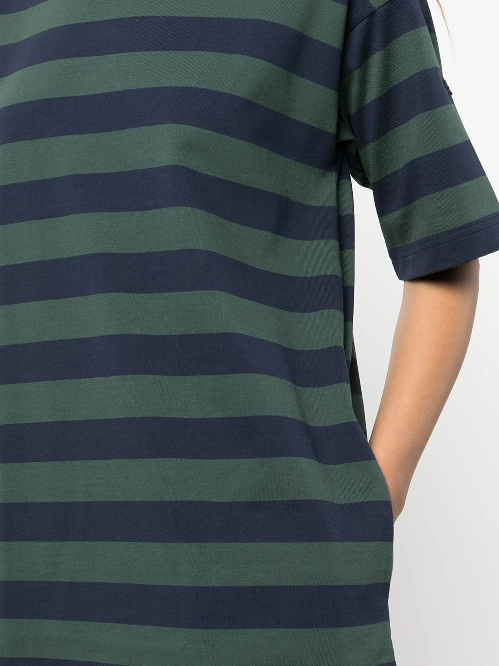 Abito Tory Burch in jersey a righe taglia L 10 12 (nuovo con etichette) 298€