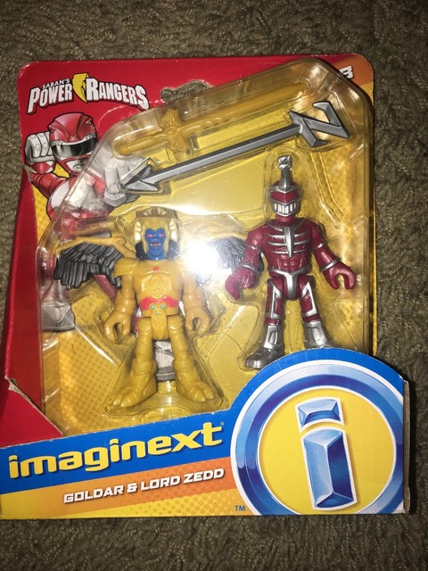 Fisher-Price Imaginext Power Rangers Mighty Morphin Goldar & Lord Zedd New | eBay