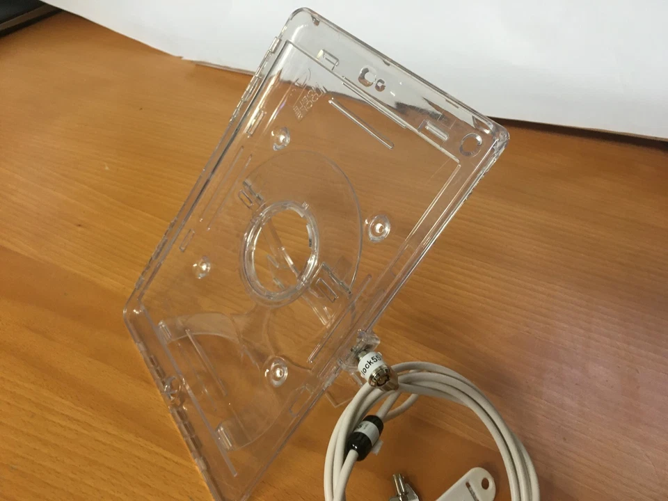 Maclocks iPad 9.7 Schloss- und Sicherheitshülle transparent