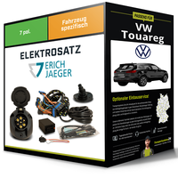 Elektrosatz 7-Pol Spezifisch für VW Touareg 11.2017-Jetzt NEU Erich Jaeger