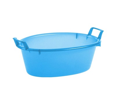 Oval Basin Politene 45 Cm Blue Stefanplast
