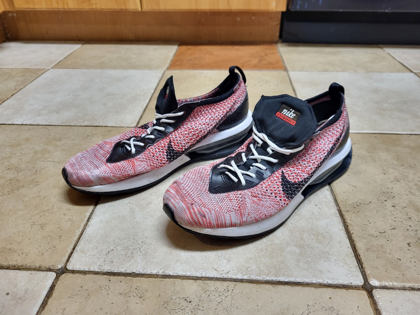 Nike Air Max Flyknit Racer University Red Sz Mens