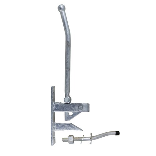 TIMco Taurus Hunting Type Lift Catch With Cranked Peg Galvanized HLC425G