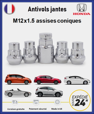 Muttern Diebstahschutzsystem für Räder Honda
