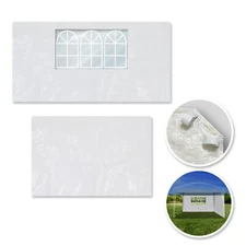 Sunshade Sidewall Only w Window for 10x13' Pop Up Canopy Tent Shelter Screen 2pc