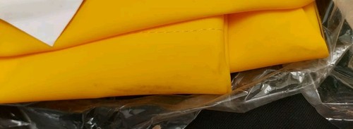 PROS PROFESSIONAL FISHING BIB & BRACE MODEL 006 PLAVITEX HEAVY DUTY, YELLOW 54/L - Picture 2 of 2