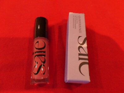 BRAND NEW SAIE Glossy Bounce Hydrating Lip Oil Shade KISS 0.17 oz 5 ml Full Size