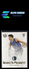 Panini 2020-21 Panini Court Kings #17 Josh Green Works in Progress