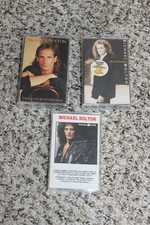 Lot of Michael Bolton Cassette Tapes  Self-Titled Time Love  Tenderness Soul
