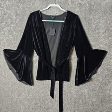 Velvet Jacket Dalia Womens NWTs Halloween Witchy Fairy Grunge Goth Whimsigoth