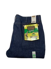 Wrangler Mens Blue Jeans 42x34 936DEN Cowboy Cut Slim Fit Heavyweight NWT