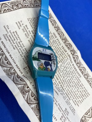plastic wrist watch