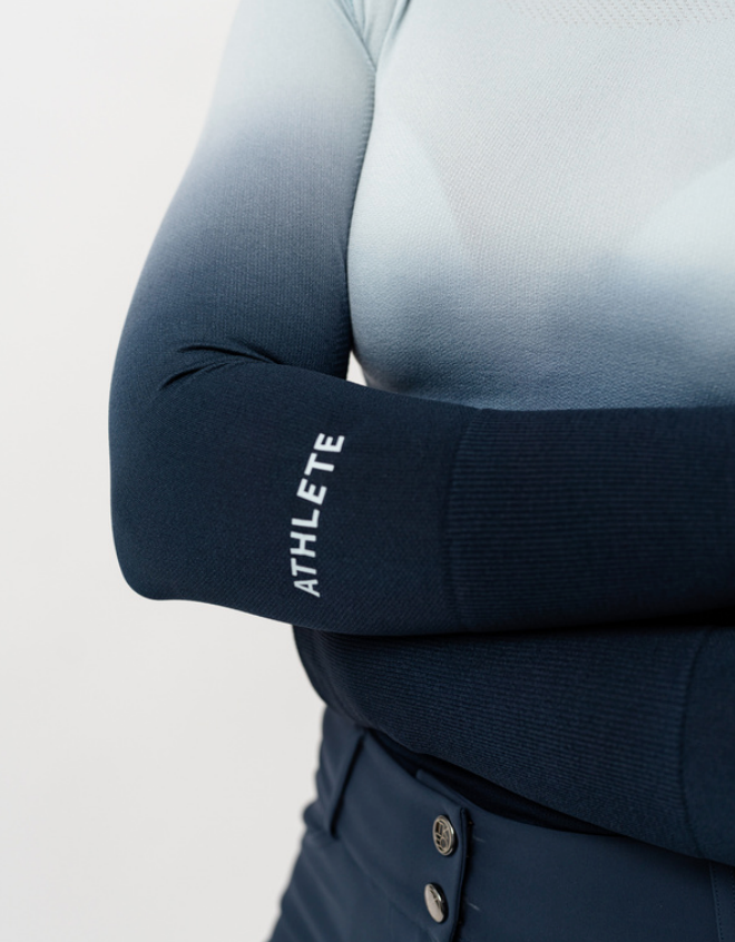 Seconde vie - Tee-shirt seamless manches longues en laine femme