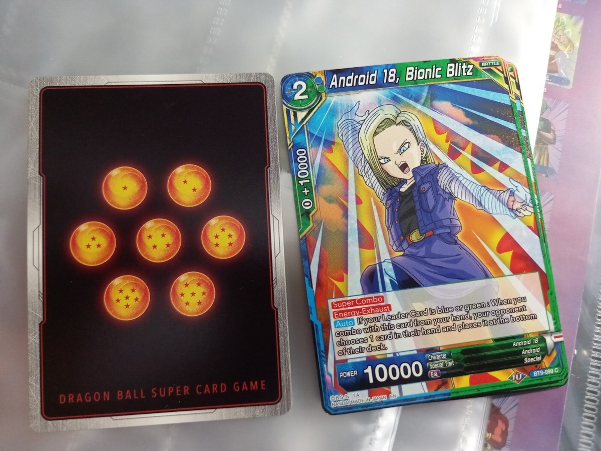 bandai dragon ball super card game card bt9 099 | eBay