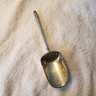 ANGELO by GORHAM sterling silver BERRY NUT SCOOP SERVER 9.5" Decorated & GW Bowl