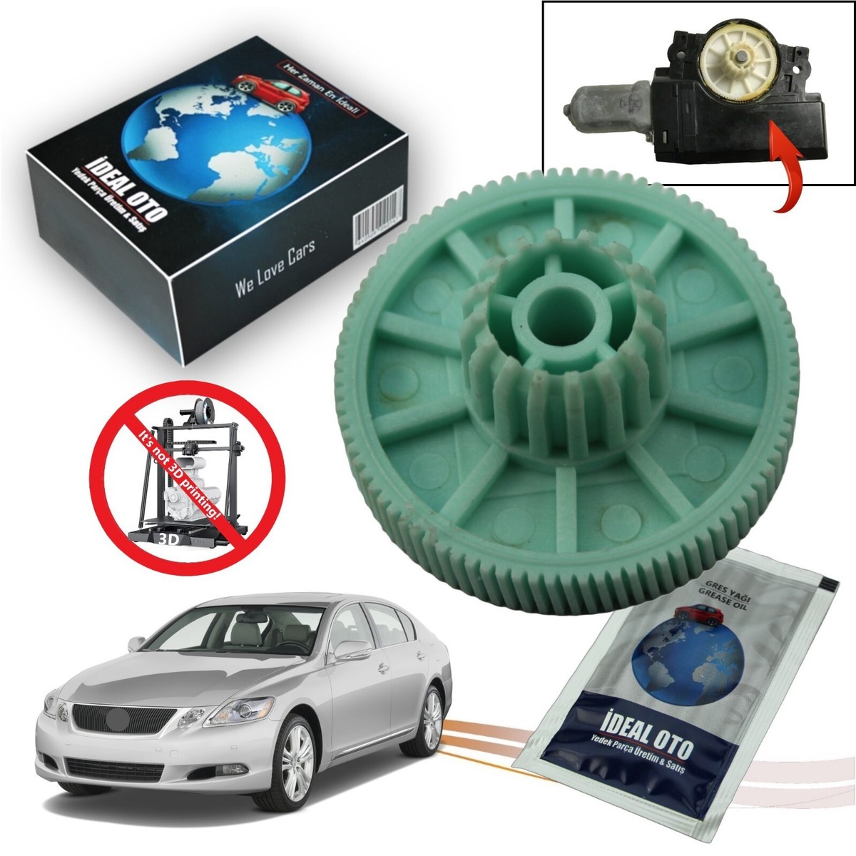 For Lexus GS300 GS350 GS430 2006-2011 Sunroof Motor Repair