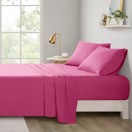 4 Pc Microfiber Soft Smooth Touch Bedding Sheet Set Wrinkle free for All Season - Picture 51 of 108