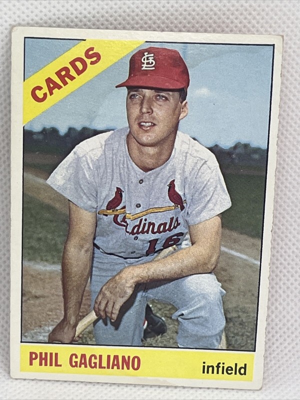 1966 Topps - #418 Phil Gagliano