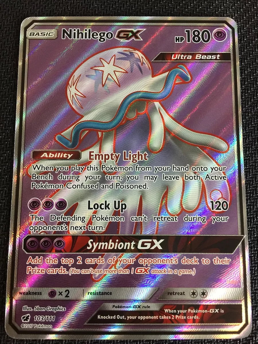 Nihilego Gx ultra beast for Sale in Houston, TX - OfferUp