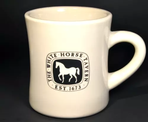 1673 The White Horse Tavern Restaurant Ware Coffee Mug America's Oldest Haunted 