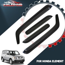 4x For Honda Element 2003-2011 Window Visors Rain Guards Deflector