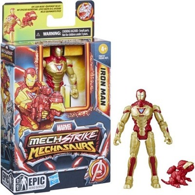 Hasbro Mech Strike Mechasaurus Iron Man Set