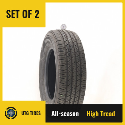 Set of (2) Used LT 245/70R17 Hankook Dynapro HT 119/116S - 12.5/32