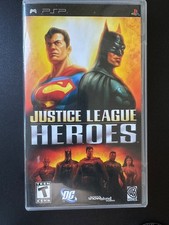 psp justice league heroes UMD games Sony PlayStation portable