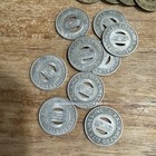 Kalamazoo, Michigan - Dept. of Transpotatio One Fare Transit Token lot indiana — photo 2