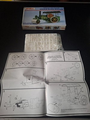 KeilKraft 1/72 Aveling and Porter Steam Road Roller OVP komplett