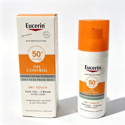 New! 1-3X Eucerin Sun Fluid Pigment Control SPF50+ 50ml