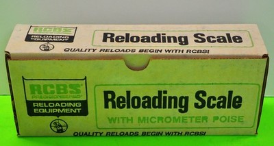 RCBS Model 5-10 Scale-(09070)-Factory-in box-NOS-Antique