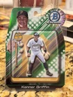 2024 Bowman Draft - Bowman in Action Konnor Griffin #BIA-7 Green Refractor /99