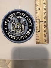 New York State Courts Training Officer Vest Patch