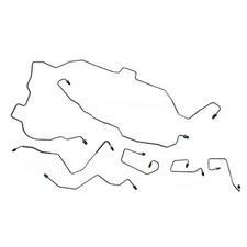 Brake Line Kit Front Lines Tubes 1997-02 Dodge Dakota 2wd OE Steel 7pc