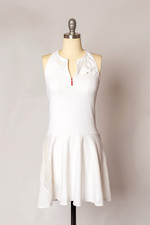 Adidas Stella McCartney Barricade White Tennis Dress Size L