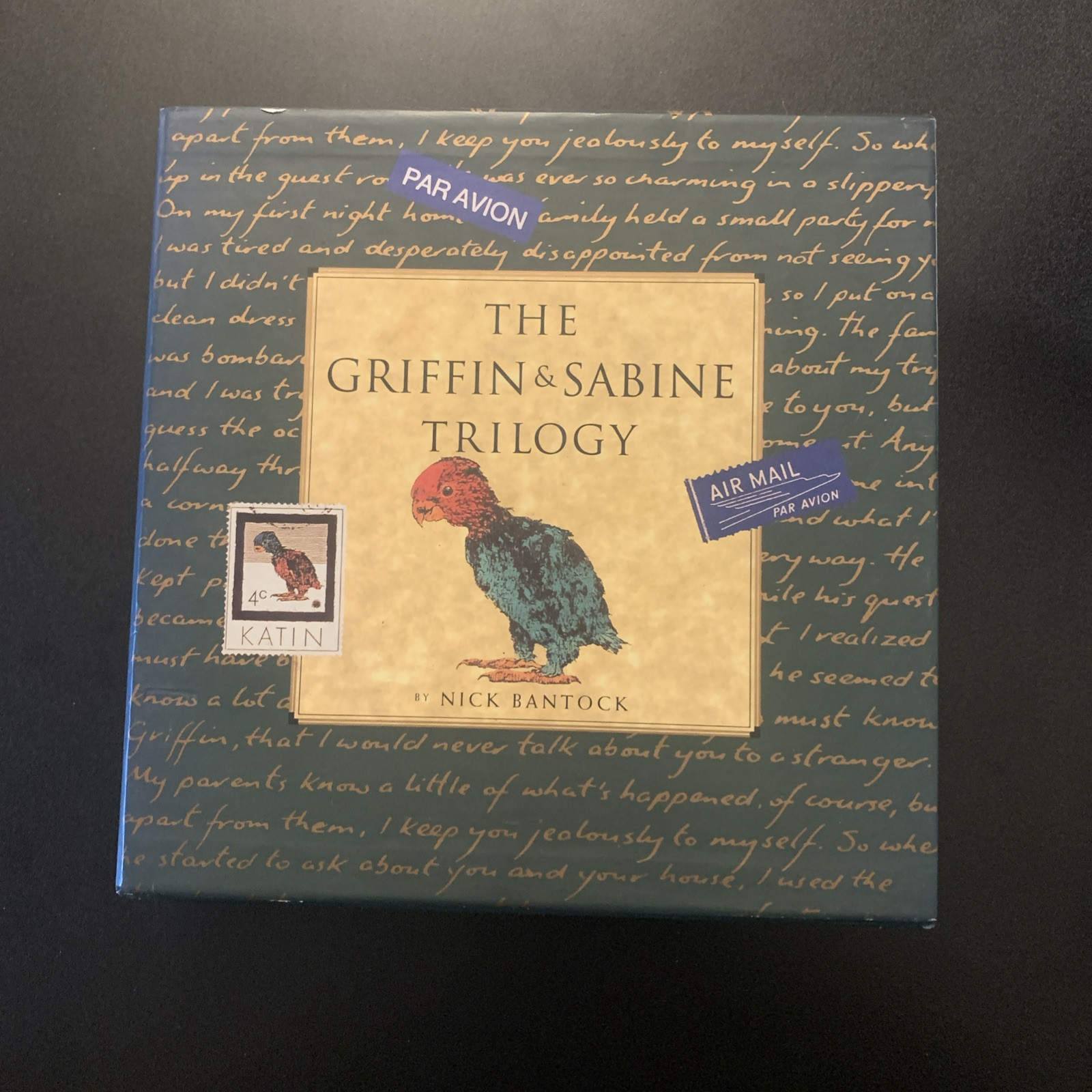 Griffin & Sabine Trilogy Box Set by Nick Bantock 1993 Hardcover Edition