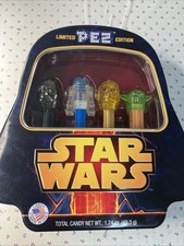Star Wars PEZ Dispensers Limited Edition Set Vader R2D2 Yoda C-3PO