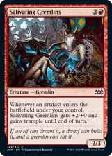 x4 Salivating Gremlins - Double Masters - NM - MTG